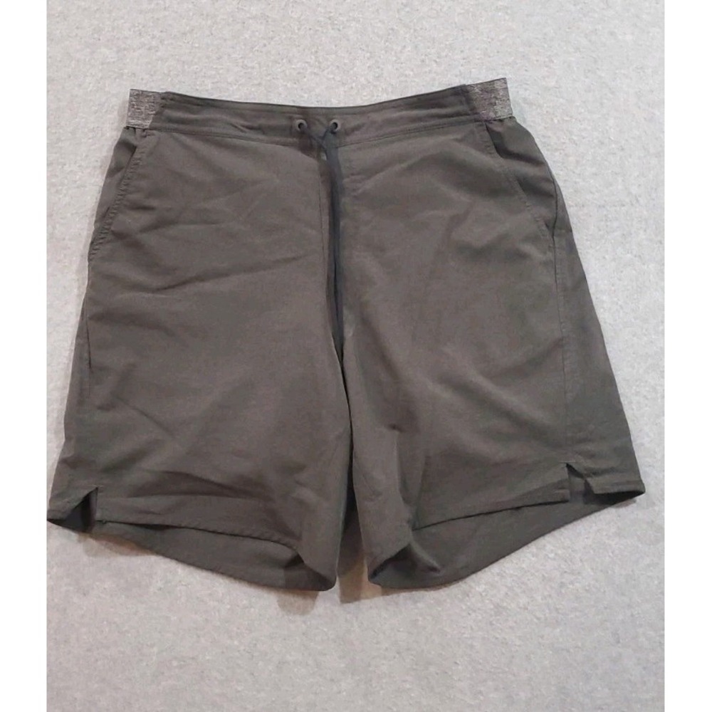 Chubbies Shorts Mens Large Charcoal‎ Athletic Liner 7" Inseam Performance Gym